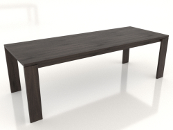 Yemek masası BLANK 2400x900x750 mm (koyu meşe)
