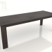 3D Modell Esstisch BLANK 2400x900x750 mm (dunkle Eiche) - Vorschau