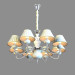 3d model Chandelier A2298LM-8CC - preview