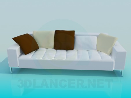 modèle 3D Canapé - preview