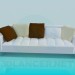 modèle 3D Canapé - preview