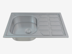 Sink Stahl Küche Seele (ZEO-0113 16185)