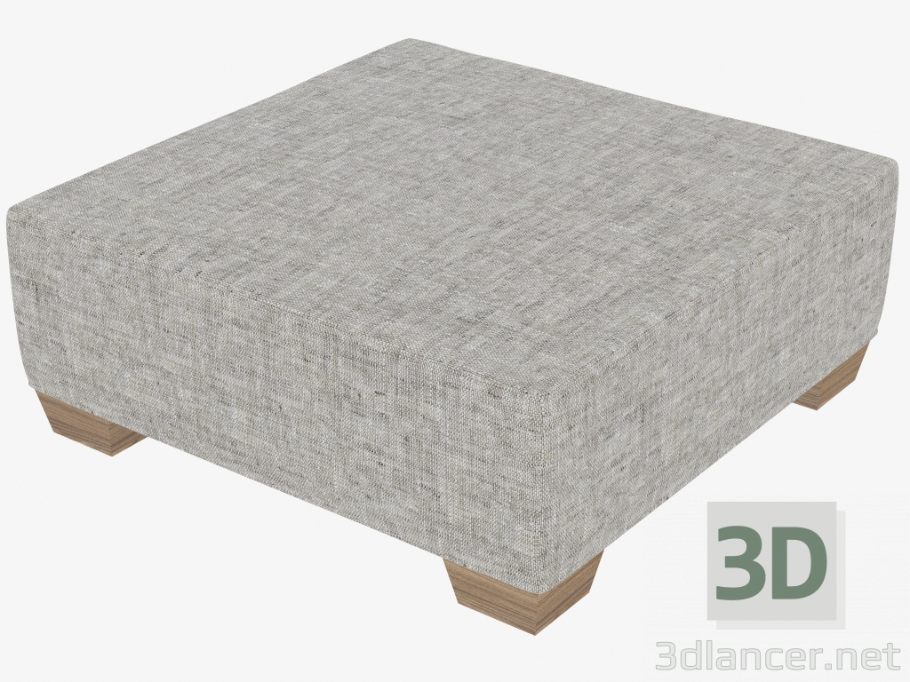 3D Modell Poof (90x90) - Vorschau