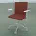 3d model Low back chair 6501 (5 castors, with removable padding, adjustable standard armrest) - preview