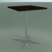 3d model Square table 5570 (H 105.5 - 80x80 cm, Wenge, LU1) - preview