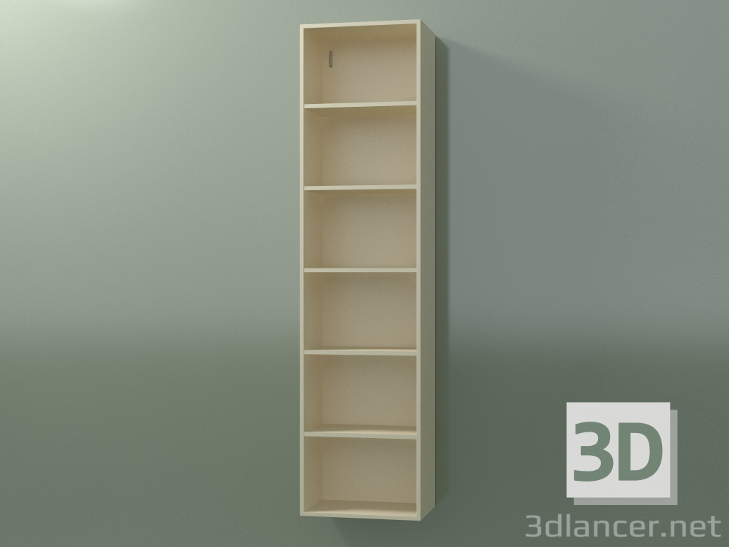 3D Modell Hochschrank (8DUBEC01, Knochen C39, L 36, P 24, H 144 cm) - Vorschau