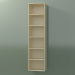 3d model Wall tall cabinet (8DUBEC01, Bone C39, L 36, P 24, H 144 cm) - preview