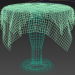 Modelo 3d MESA DE JANTAR REDONDA COM MESA - preview