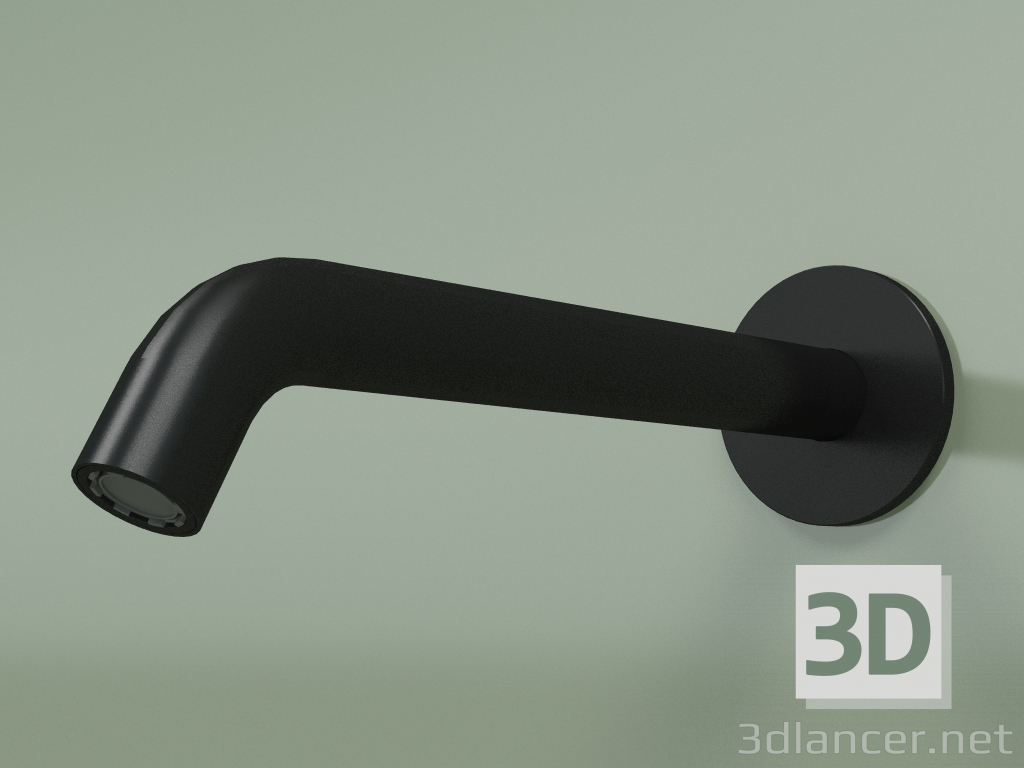 3d model Wall spout Lmax 210mm (BC017, NO) - preview