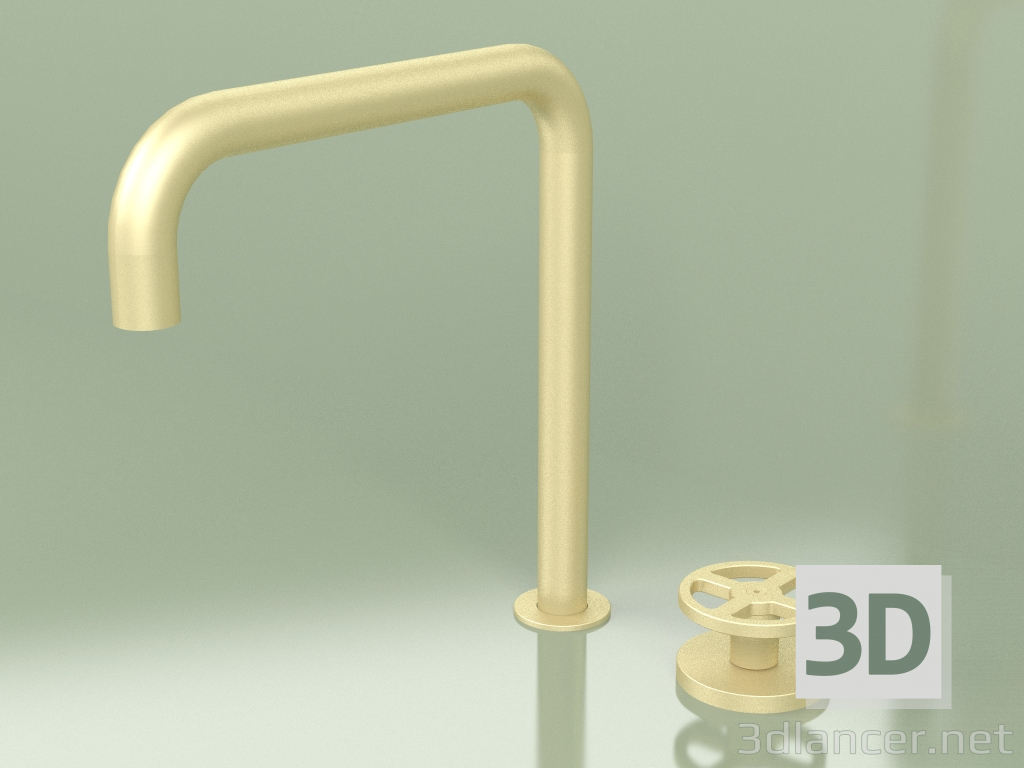 3d model Hydro-progressive mixer, swivel spout (20 32, OC) - preview