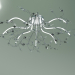 3d model Ceiling LED chandelier 90036-8 (chrome) - preview