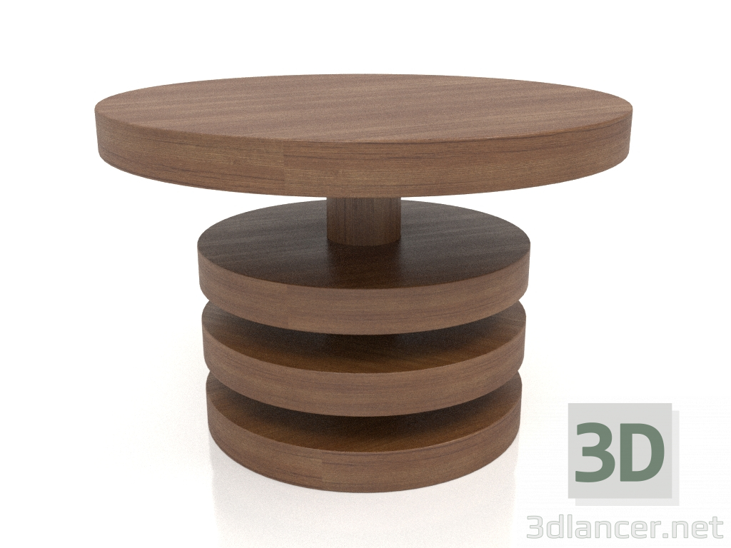 3D Modell Couchtisch JT 04 (D=600x400, Holz braun hell) - Vorschau