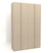 modello 3D Armadio MW 01 vernice (1800x600x2800, beige) - anteprima