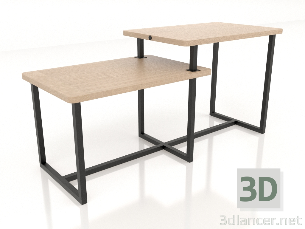 Modelo 3d Mesinha lateral para sofá (S563) - preview