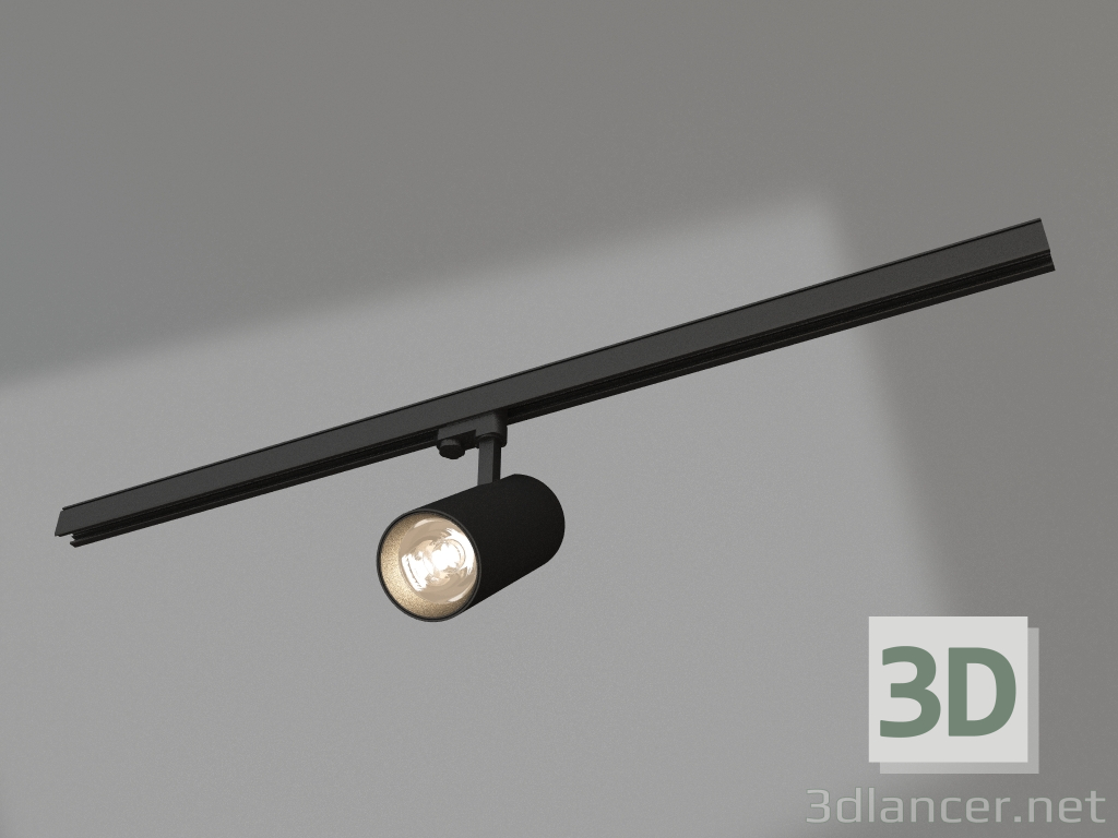 3d model Lamp LGD-GERA-4TR-R90-30W Warm3000 (BK, 24 deg, 230V, DALI) - preview