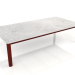 3D Modell Couchtisch 70×140 (Weinrot, DEKTON Kreta) - Vorschau