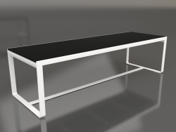 Dining table 270 (DEKTON Domoos, White)