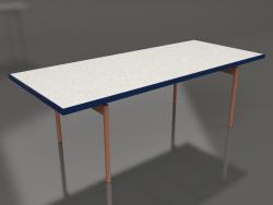 Dining table (Night blue, DEKTON Sirocco)