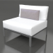 3d model Sofa module, section 3 (Anthracite) - preview