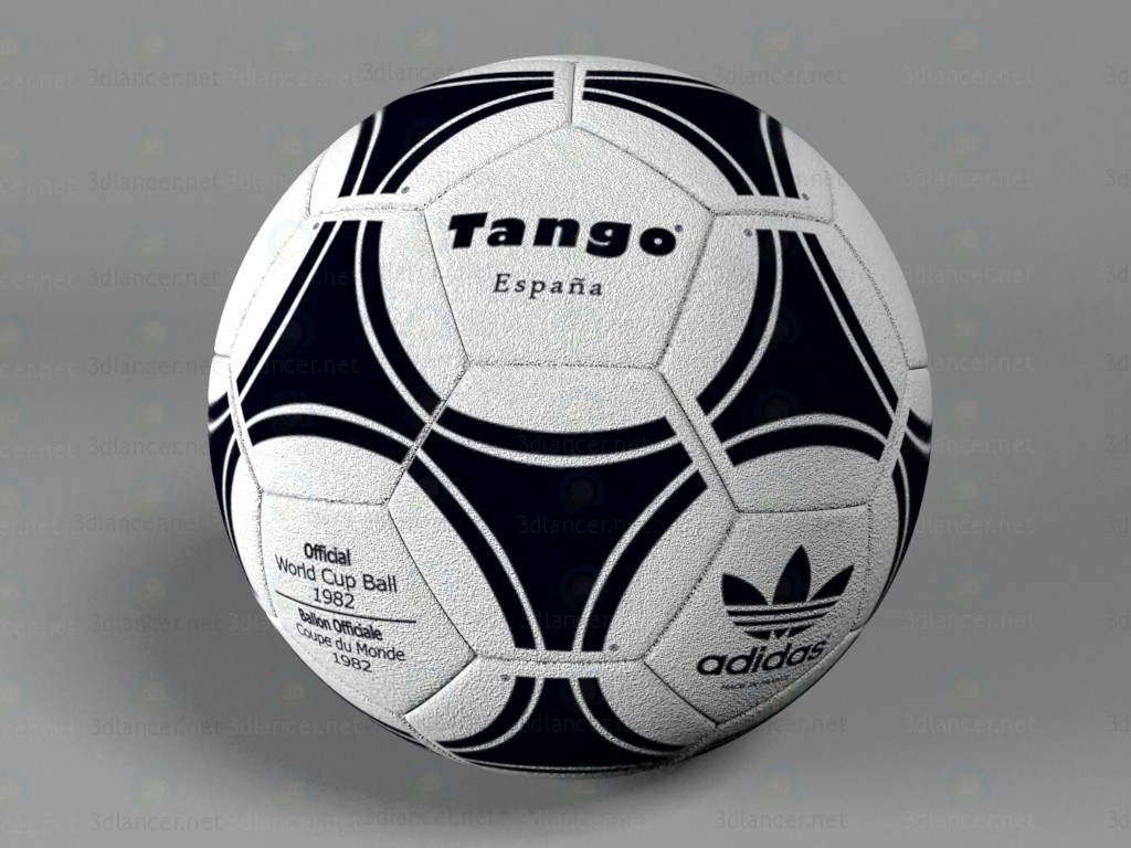 modèle 3D de Ballon de football adidas acheter - rendu