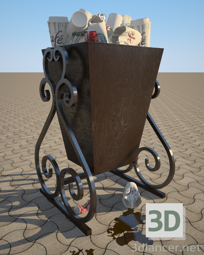 modèle 3D Urn_3 - preview