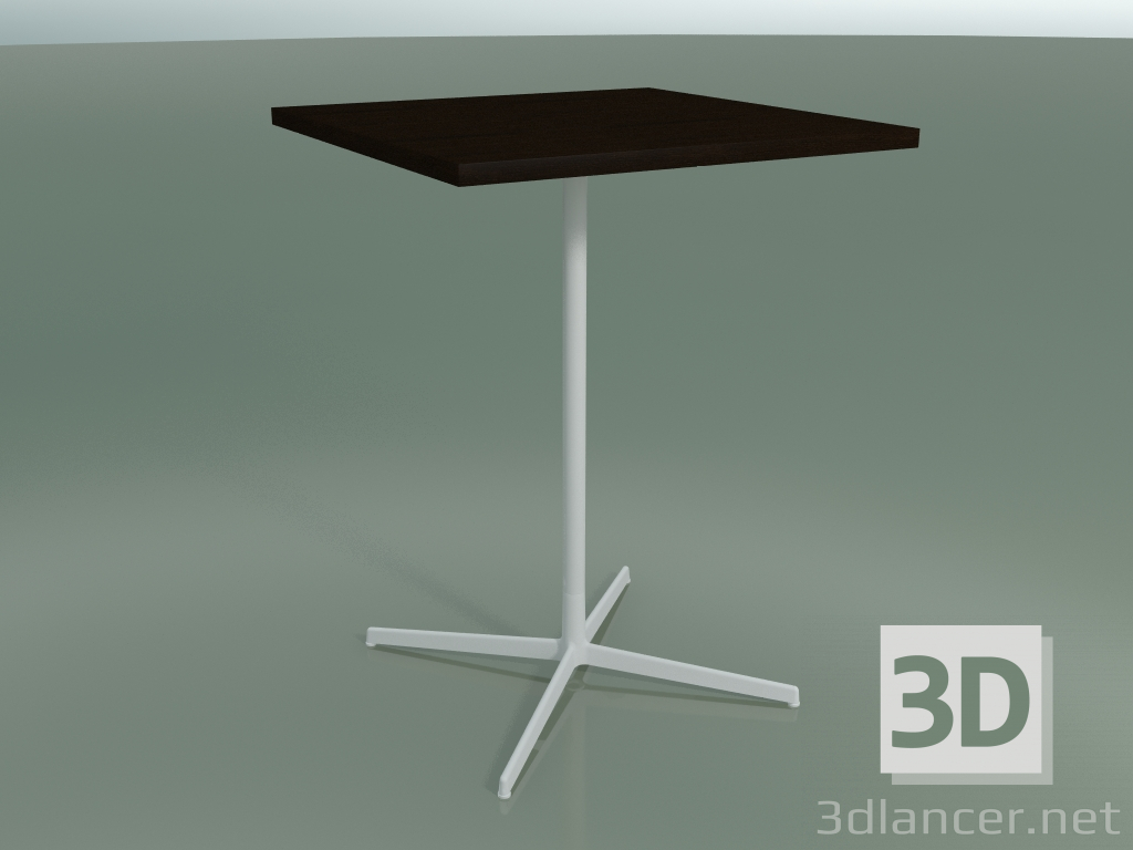 3D modeli Kare masa 5570 (H 105.5 - 80x80 cm, Wenge, V12) - önizleme