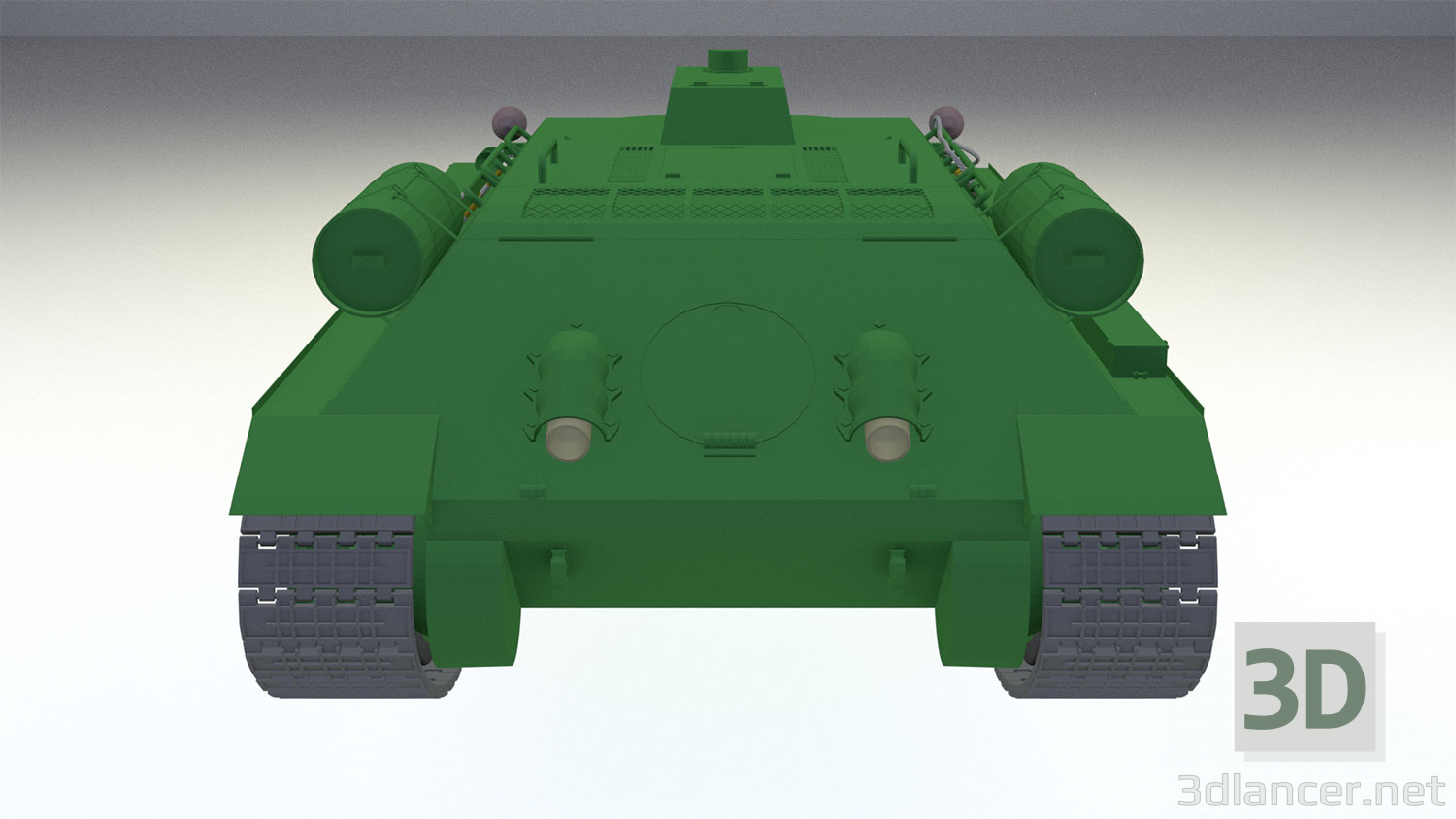 3d БРЕМ Т-34Т (Варіант 2) модель купити - зображення