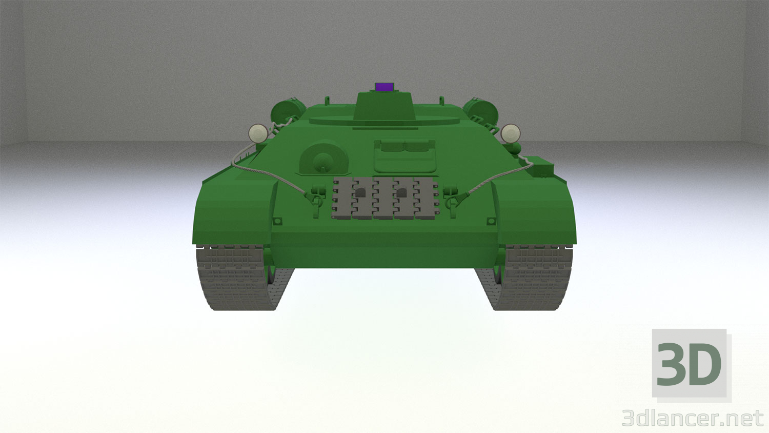 3d БРЕМ Т-34Т (Варіант 2) модель купити - зображення