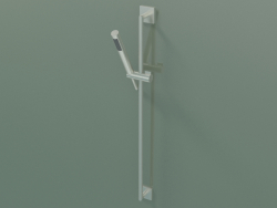 Shower bar with shower hose, slide and hand shower (26 402 980-06)