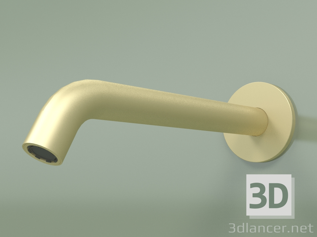 3d model Caño de pared Lmax 210mm (BC017, OC) - vista previa