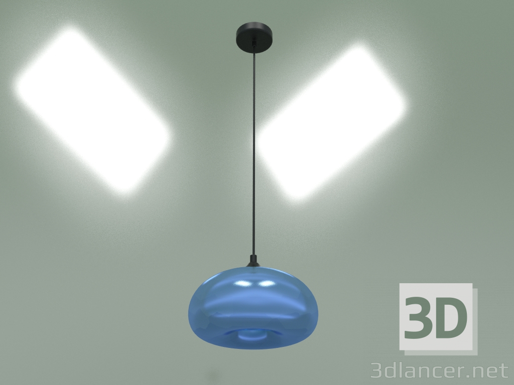 3D Modell Pendelleuchte 50166-1 (blau) - Vorschau