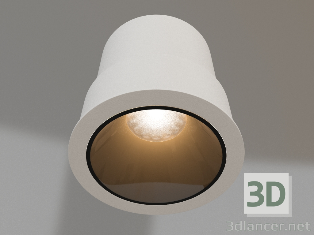 Modelo 3d Lâmpada MS-ATLAS-BUILT-R66-15W Day4000 (WH-BK, 35 graus, 230V) - preview