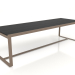 3d model Mesa de comedor 270 (DEKTON Domoos, Bronce) - vista previa