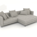 3d model Carol sofa 3060 x 1080 (Zeus 4) - preview