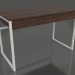 3d model Writing desk 1200x600 mm (dark walnut) - preview