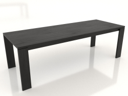 Tavolo da pranzo BLANK 2400x900x750 mm (rovere nero)