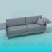 Modelo 3d Sofá - preview