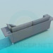 Modelo 3d Sofá - preview