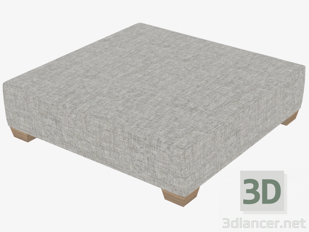 modello 3D Poof (130x130) - anteprima