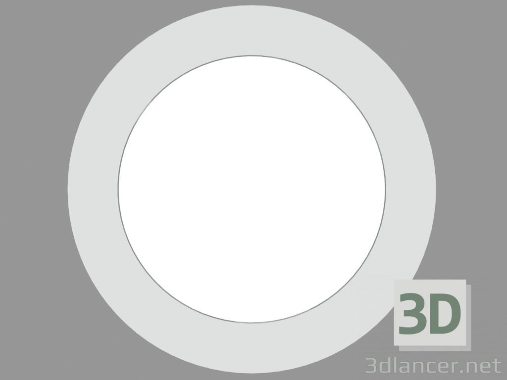 modèle 3D Plafonnier MEGAZIP DOWNLIGHT ROND ACID POUR ACIER INOXYDABLE ROND EN ACIER - GRAVÉ (S5573) - preview