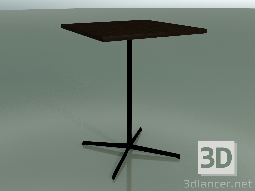 3d model Mesa cuadrada 5570 (H 105.5 - 80x80 cm, Wenge, V39) - vista previa