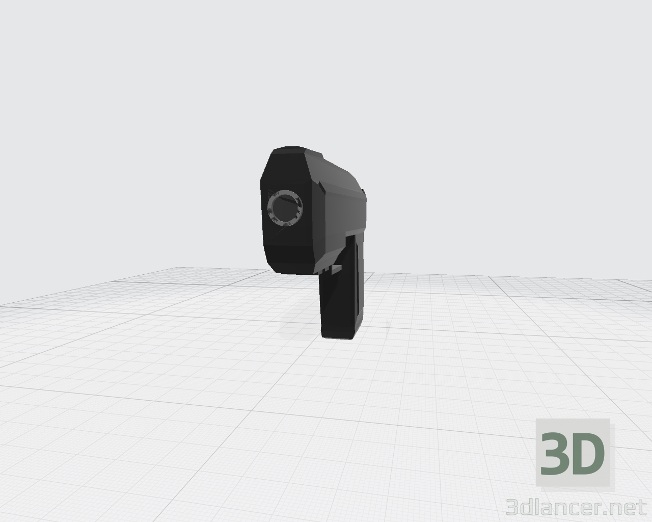 modello 3D di blaster comprare - rendering