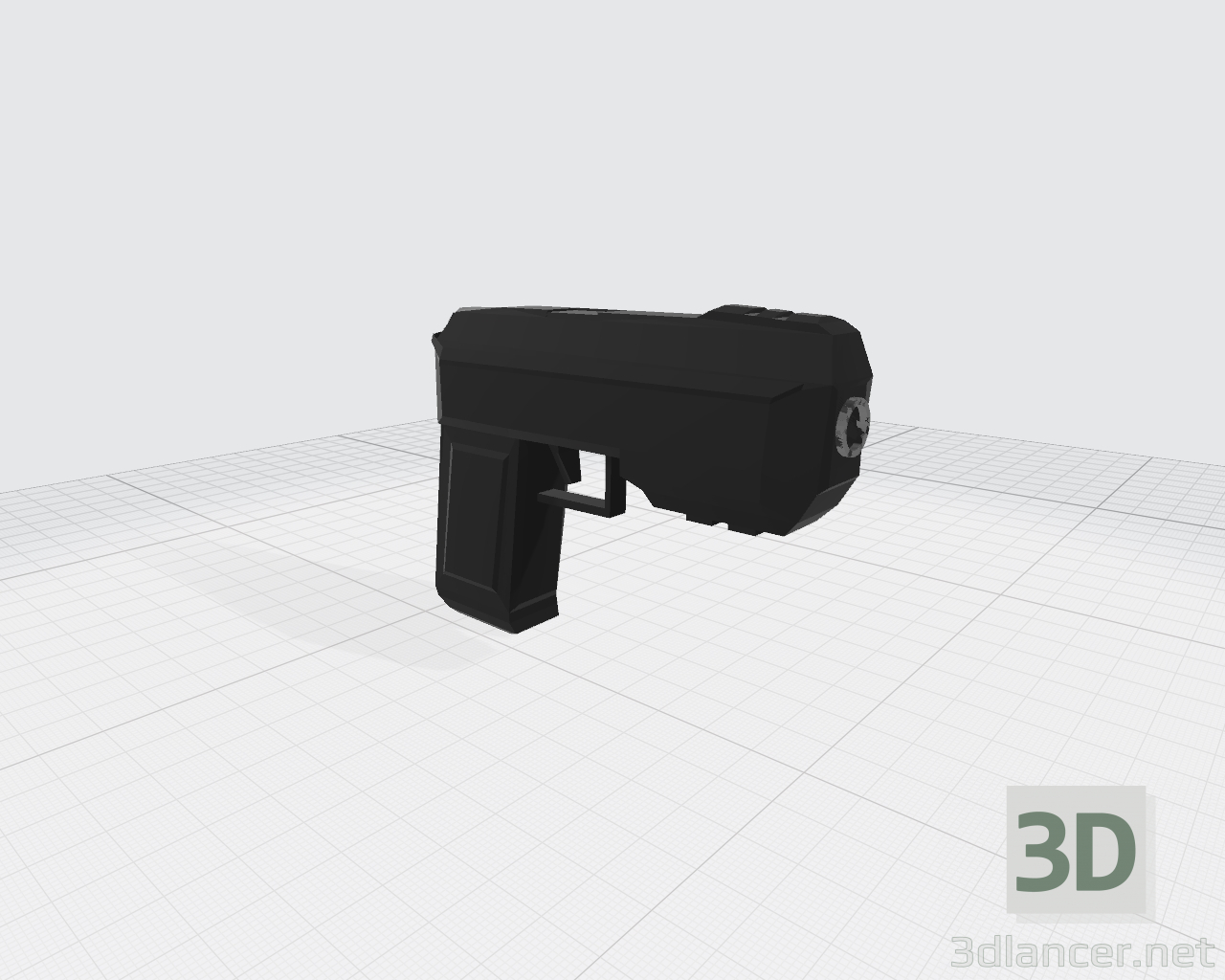 Blaster 3D-Modell kaufen - Rendern