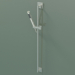 3d model Shower bar with shower hose, slide and hand shower (26 402 980-08) - preview