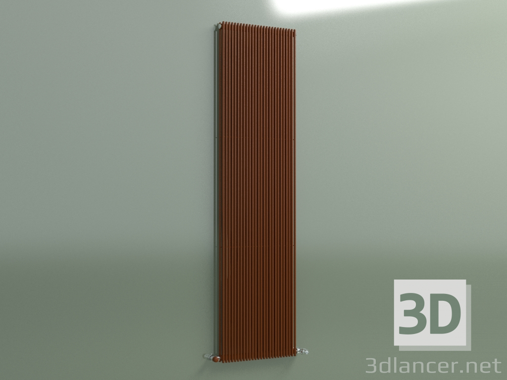 3d model Radiador vertical ARPA 22 (1820 26EL, Marrón óxido) - vista previa