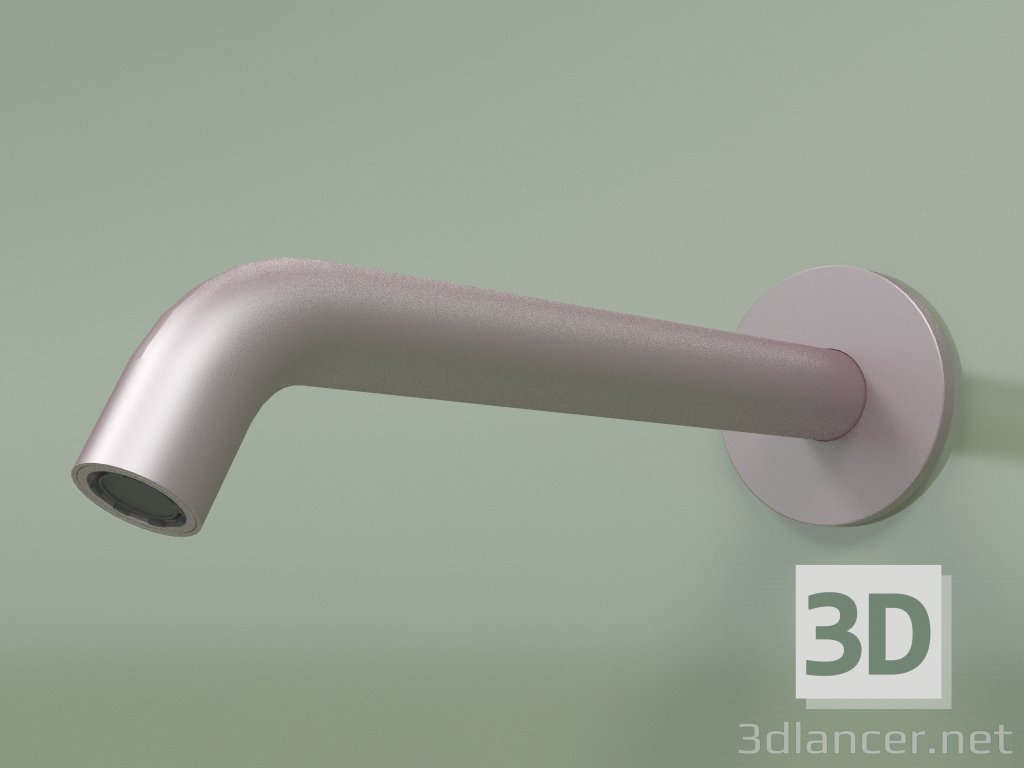 3d model Caño de pared Lmáx 210 mm (BC017, OR) - vista previa