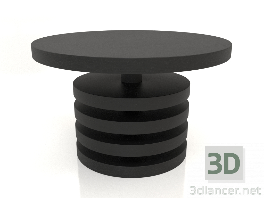 3d model Mesa de centro JT 04 (D=800x500, madera negra) - vista previa