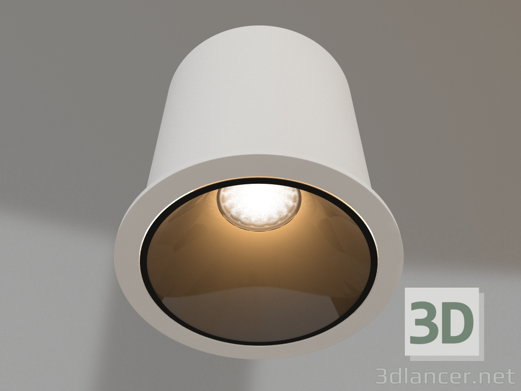 modèle 3D Lampe MS-ATLAS-BUILT-R90-25W Day4000 (WH-BK, 30 degrés, 230V) - preview