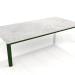 3d model Coffee table 70×140 (Bottle green, DEKTON Kreta) - preview