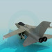 Modelo 3d Aeronaves militares - preview